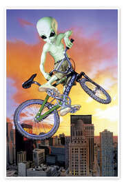 Poster Alien BMX
