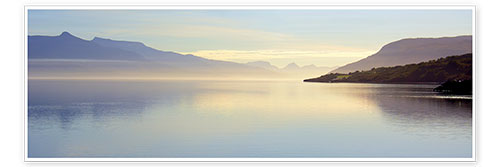 Poster Stille am Fjord