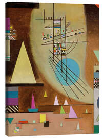 Leinwandbild  Verstummen - Wassily Kandinsky