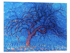 Hartschaumbild  Der rote Baum - Piet Mondriaan