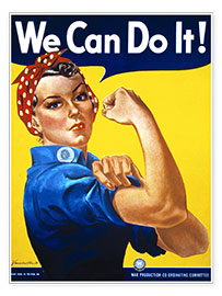 Poster  We Can Do It! - Advertising Collection