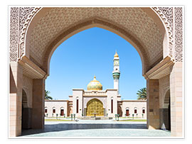 Poster  Moschee in Muscat, Oman - Matteo Colombo