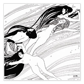 Poster  Fischblut - Gustav Klimt