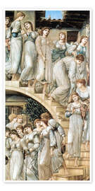 Poster  Die goldene Treppe - Edward Burne-Jones
