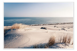 Poster Sanddünen an der Ostsee