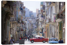 Leinwandbild  In den Straßen Havannas - Lee Frost