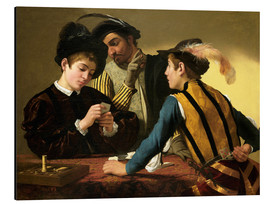 Alubild  Die Falschspieler - Michelangelo Merisi (Caravaggio)