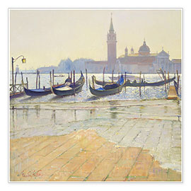 Poster Venedig im Sonnenaufgang