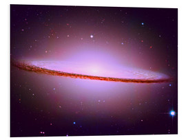 Hartschaumbild  Die Sombrero-Galaxie M104 - Don Hammond