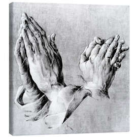 Leinwandbild  Hände des Papstes und eines Apostels - Albrecht Dürer