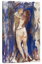 Leinwandbild  Tod und Leben - Edvard Munch