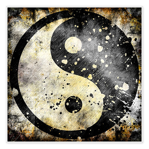 Poster Yin und Yang