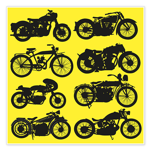 Poster Motorräder