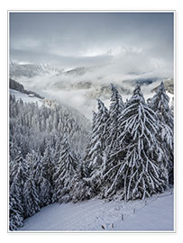 Poster Winter im Ahrntal (Südtirol)