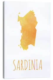 Leinwandbild  Sardinia - Stephanie Wittenburg