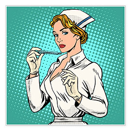 Poster Krankenschwester