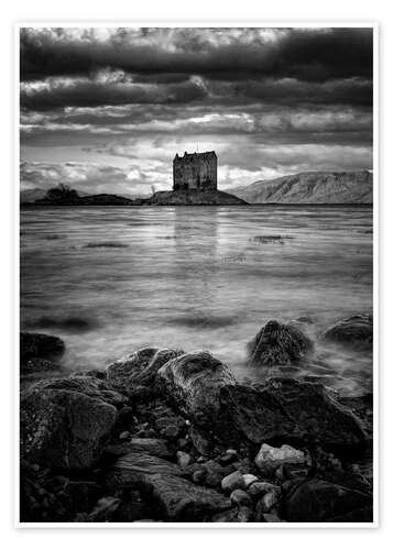 Poster Castle Stalker, Schottland