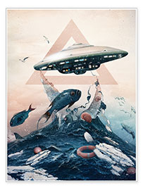 Poster  UFO sl - Tatiana Kazakova