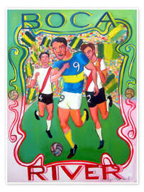 Poster  Boca Juniors 4 - Diego Manuel Rodriguez