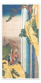 Poster  Li Bai - Katsushika Hokusai