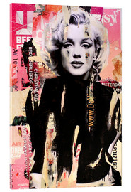 Acrylglasbild  Marilyn Monroe - Michiel Folkers