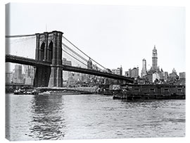 Leinwandbild  Brooklyn Bridge