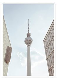 Poster Fernsehturm Berlin