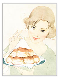 Poster Frische Pfannkuchen
