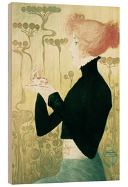 Holzbild  Sarah Bernhardt - Manuel Orazi