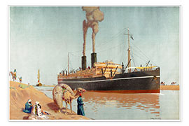 Poster Suezkanal