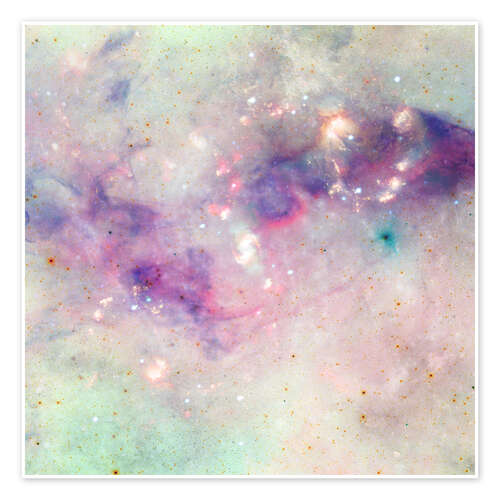Poster Die Farben der Galaxis