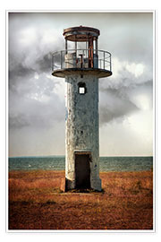 Poster  Auf altem Leuchtturm in Estland - Jaroslaw Blaminsky