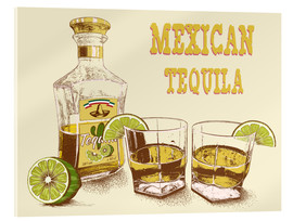 Acrylglasbild  Tequila Drink