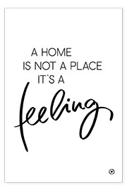 Poster A home is…