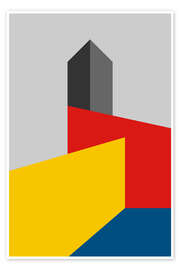 Poster Bauhausturm