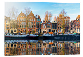 Acrylglasbild  Amsterdam Morgen Reflexionen - George Pachantouris
