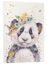 Hartschaumbild  Kleiner Panda - Sillier Than Sally