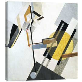 Leinwandbild  Proun 19D - El Lissitzky