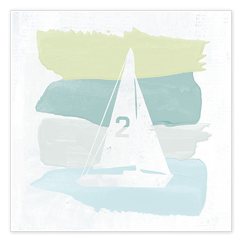 Poster Segelboot