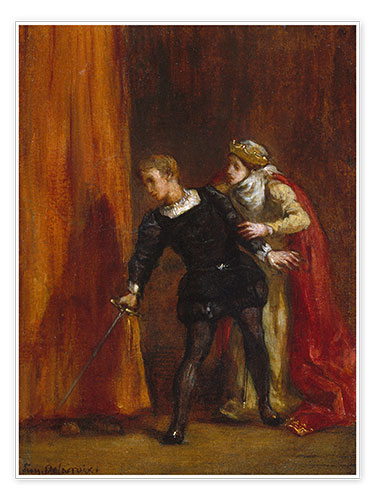 Poster Hamlet und seine Mutter