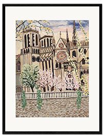Gerahmter Kunstdruck  Notre-Dame - Deborah Eve Alastra