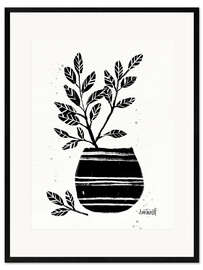 Gerahmter Kunstdruck  Botanische Zeichnung VII - Anne Tavoletti